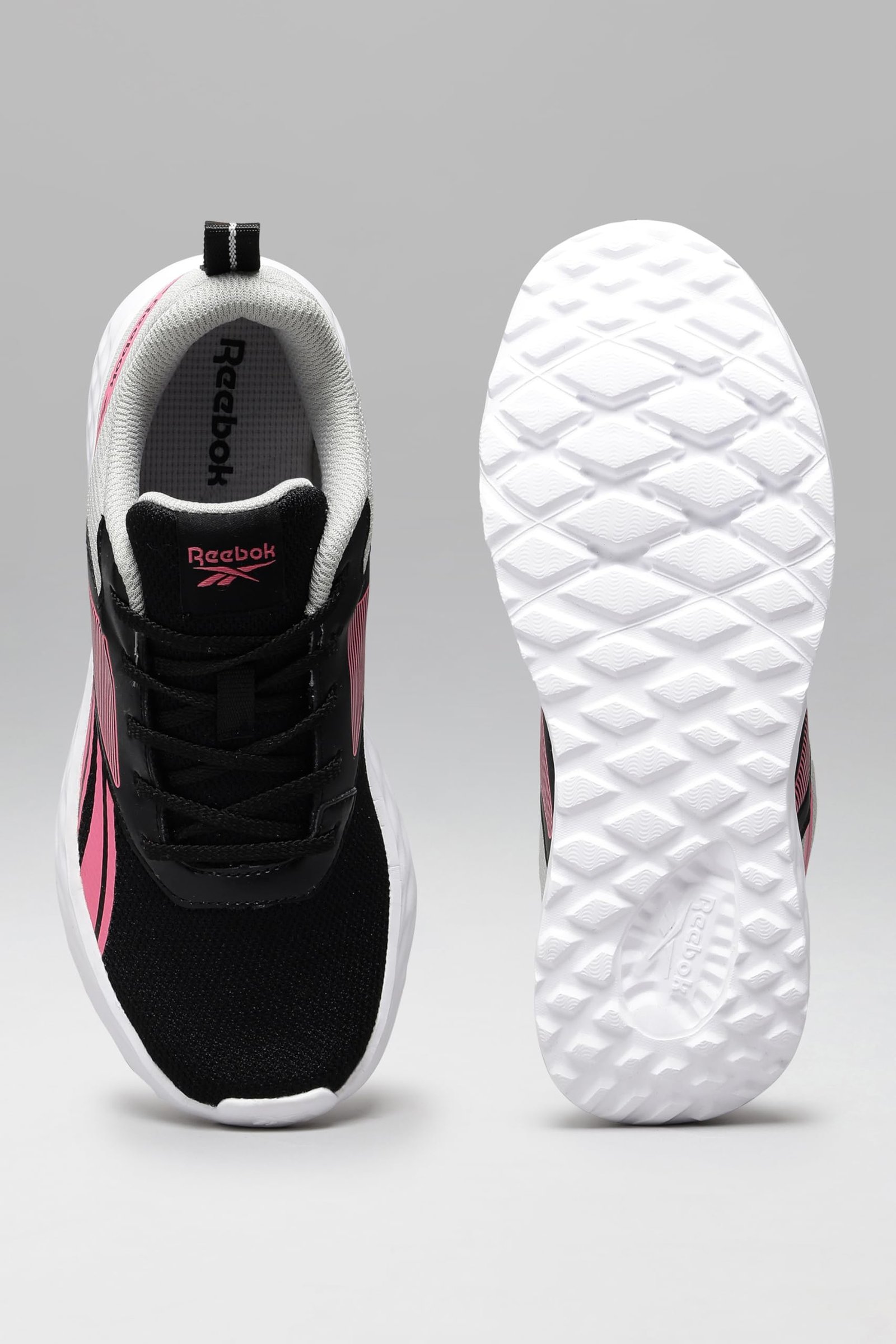 Reebok Women Sports Shoe | Super Connect | Running Shoe | Ideal for Running & Gym, Black, 6 UK