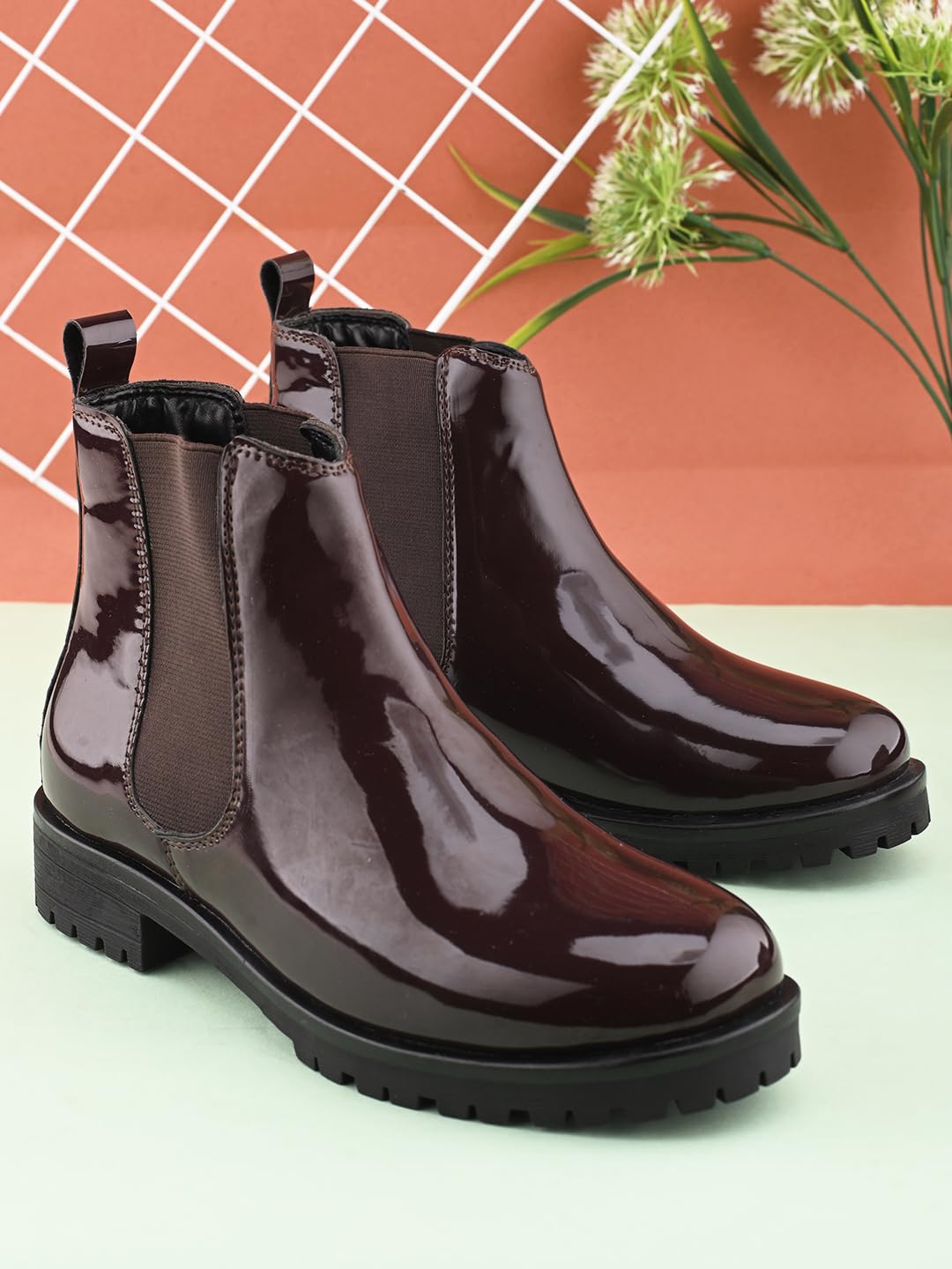 7010 Women's Boot Brown 5 UK