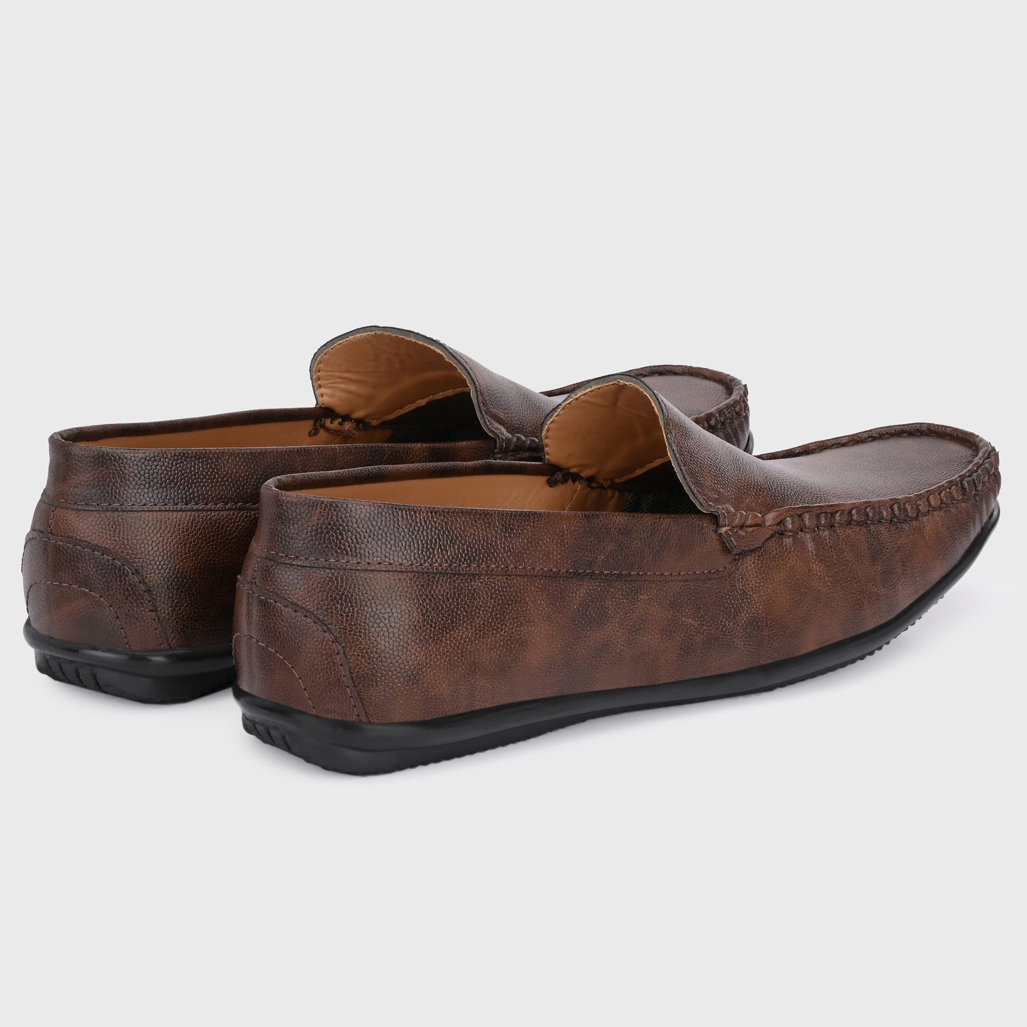 Men's 8242 Brown Loafers_9 UK (8242-4)