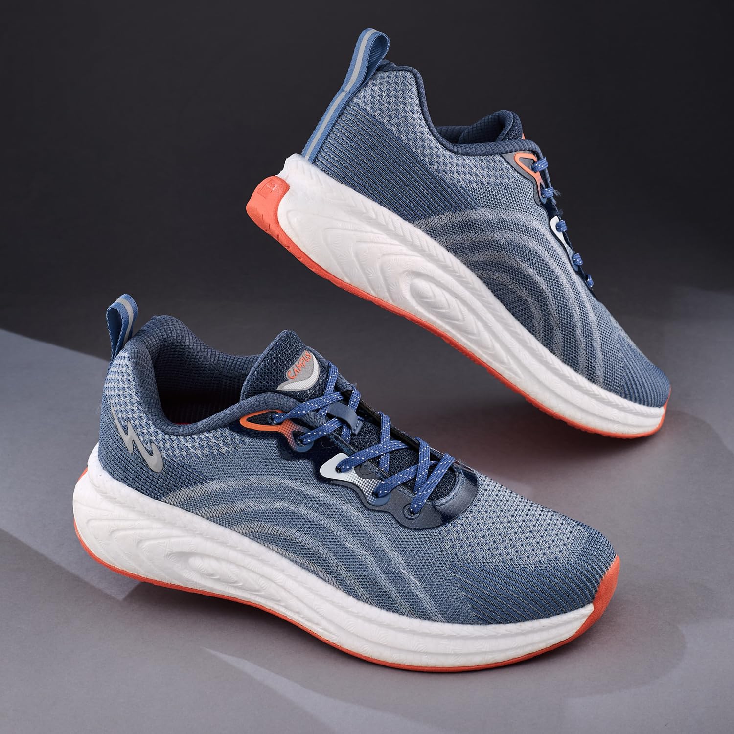 Men's Hype PRO Running Shoes R.Slate/V.ORG - 9UK/India