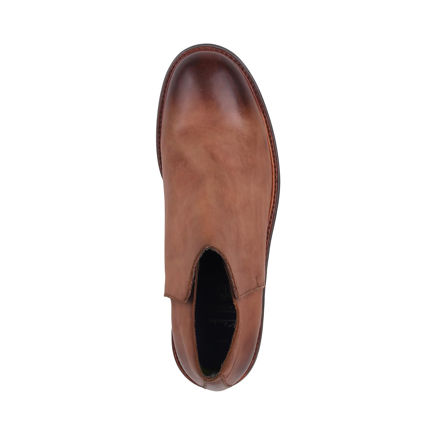 Big Size Wide Width Soft Leather Tan Casual Shoes for Men